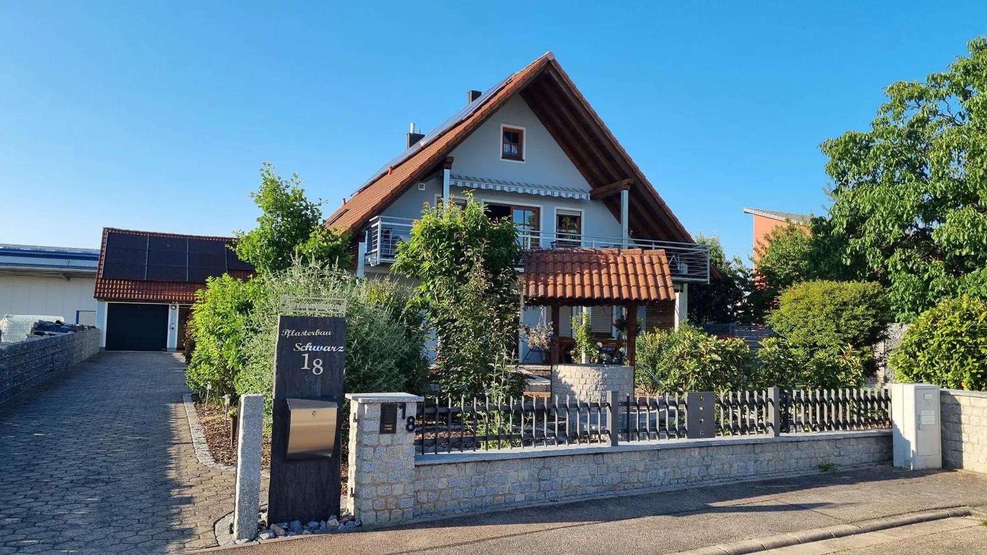 Ferienwohnung Schwarz Rottenbach  아파트 Rottenbach (Roth)